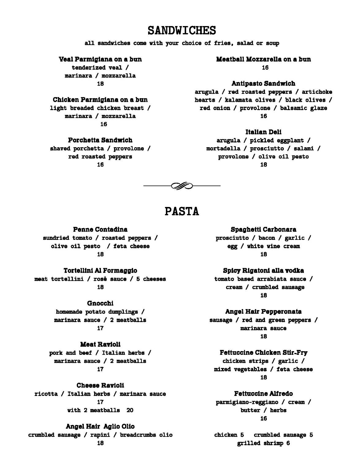 Giovannis Lunch Menu 2023 021723 Page 2 1187x1536 
